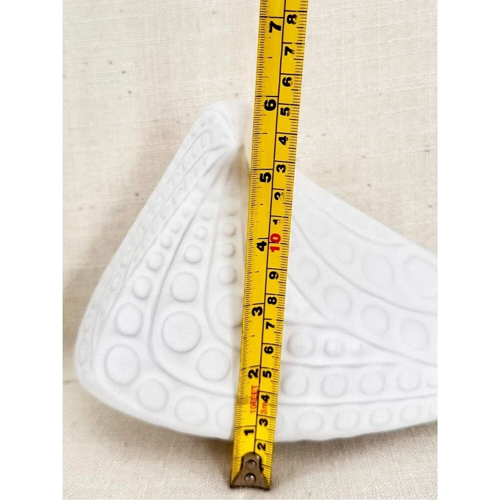 Jonathan Adler Menagerie Medium Teardrop Bird Figurine White Ceramic Matte